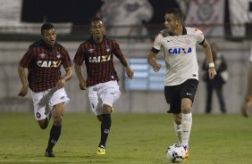 Durante a partida Corinthians x Atltico-PR, realizada esta noite no estdio do Caninde, vlida pela 6 rodada do Campeonato Brasileiro de 2014