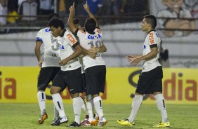 Durante a partida Corinthians x Atlético-PR, realizada esta noite no estádio do Caninde, válida pela 6ª rodada do Campeonato Brasileiro de 2014