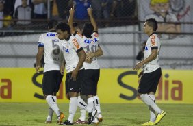 Durante a partida Corinthians x Atlético-PR, realizada esta noite no estádio do Caninde, válida pela 6ª rodada do Campeonato Brasileiro de 2014