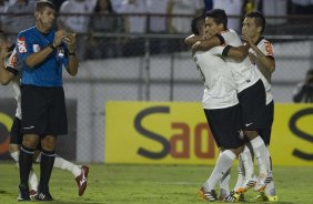 Durante a partida Corinthians x Atlético-PR, realizada esta noite no estádio do Caninde, válida pela 6ª rodada do Campeonato Brasileiro de 2014