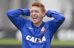 Durante o treino desta manh no CT do Parque Ecolgico do Tiete, zona leste de So Paulo. O prximo jogo da equipe ser amanh, domingo, dia 25/05 na Ilha do Retiro contra o Sport/PE, vlido pela 7 rodada do Campeonato Brasileiro de 2014