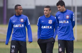 Durante o treino desta manh no CT do Parque Ecolgico do Tiete, zona leste de So Paulo. O prximo jogo da equipe ser amanh, domingo, dia 25/05 na Ilha do Retiro contra o Sport/PE, vlido pela 7 rodada do Campeonato Brasileiro de 2014