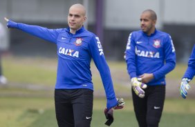 Durante o treino desta manh no CT do Parque Ecolgico do Tiete, zona leste de So Paulo. O prximo jogo da equipe ser amanh, domingo, dia 25/05 na Ilha do Retiro contra o Sport/PE, vlido pela 7 rodada do Campeonato Brasileiro de 2014