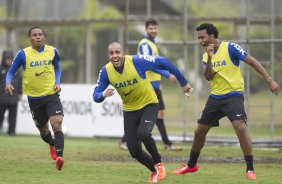 Durante o treino desta manh no CT do Parque Ecolgico do Tiete, zona leste de So Paulo. O prximo jogo da equipe ser amanh, domingo, dia 25/05 na Ilha do Retiro contra o Sport/PE, vlido pela 7 rodada do Campeonato Brasileiro de 2014