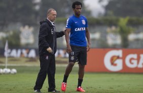 Durante o treino desta manh no CT do Parque Ecolgico do Tiete, zona leste de So Paulo. O prximo jogo da equipe ser amanh, domingo, dia 25/05 na Ilha do Retiro contra o Sport/PE, vlido pela 7 rodada do Campeonato Brasileiro de 2014