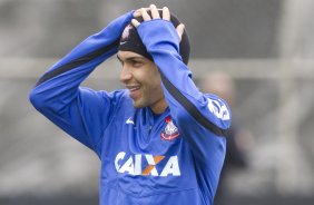 Durante o treino desta manh no CT do Parque Ecolgico do Tiete, zona leste de So Paulo. O prximo jogo da equipe ser amanh, domingo, dia 25/05 na Ilha do Retiro contra o Sport/PE, vlido pela 7 rodada do Campeonato Brasileiro de 2014