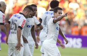 Durante a partida entre Sport/Recife x Corinthians, realizada esta tarde na Ilha do Retiro, vlida pela 7 rodada do Campeonato Brasileiro de 2014