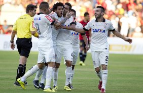 Durante a partida entre Sport/Recife x Corinthians, realizada esta tarde na Ilha do Retiro, vlida pela 7 rodada do Campeonato Brasileiro de 2014