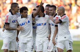 Durante a partida entre Sport/Recife x Corinthians, realizada esta tarde na Ilha do Retiro, vlida pela 7 rodada do Campeonato Brasileiro de 2014
