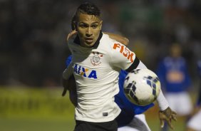 Durante a partida Corinthians x Cruzeiro, realizada esta noite no estdio do Caninde, vlida pela 8 rodada do Campeonato Brasileiro de 2014