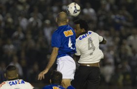 Durante a partida Corinthians x Cruzeiro, realizada esta noite no estdio do Caninde, vlida pela 8 rodada do Campeonato Brasileiro de 2014