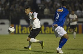 Durante a partida Corinthians x Cruzeiro, realizada esta noite no estádio do Caninde, válida pela 8ª rodada do Campeonato Brasileiro de 2014