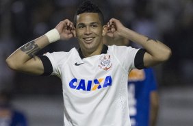 Durante a partida Corinthians x Cruzeiro, realizada esta noite no estádio do Caninde, válida pela 8ª rodada do Campeonato Brasileiro de 2014