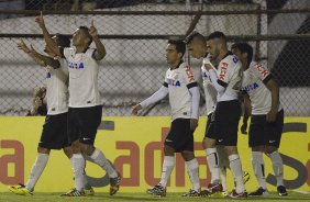 Durante a partida Corinthians x Cruzeiro, realizada esta noite no estádio do Caninde, válida pela 8ª rodada do Campeonato Brasileiro de 2014