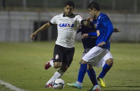 Durante a partida Corinthians x Cruzeiro, realizada esta noite no estádio do Caninde, válida pela 8ª rodada do Campeonato Brasileiro de 2014