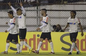 Durante a partida Corinthians x Cruzeiro, realizada esta noite no estádio do Caninde, válida pela 8ª rodada do Campeonato Brasileiro de 2014