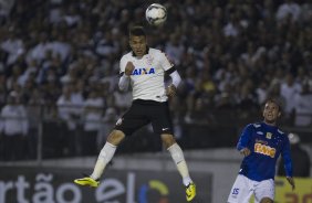 Durante a partida Corinthians x Cruzeiro, realizada esta noite no estádio do Caninde, válida pela 8ª rodada do Campeonato Brasileiro de 2014
