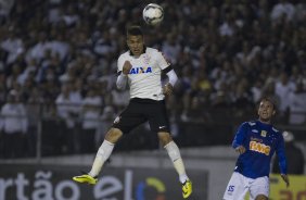 Durante a partida Corinthians x Cruzeiro, realizada esta noite no estdio do Caninde, vlida pela 8 rodada do Campeonato Brasileiro de 2014