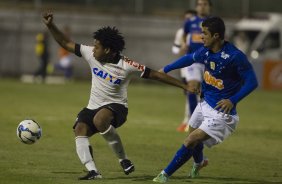 Durante a partida Corinthians x Cruzeiro, realizada esta noite no estdio do Caninde, vlida pela 8 rodada do Campeonato Brasileiro de 2014