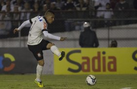 Durante a partida Corinthians x Cruzeiro, realizada esta noite no estdio do Caninde, vlida pela 8 rodada do Campeonato Brasileiro de 2014