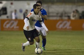 Durante a partida Corinthians x Cruzeiro, realizada esta noite no estádio do Caninde, válida pela 8ª rodada do Campeonato Brasileiro de 2014
