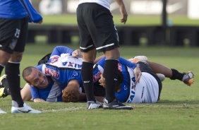 Durante o treino desta tarde no CT do Parque Ecolgico do Tiete, zona leste de So Paulo. O prximo jogo da equipe ser domingo, dia 01/06 na Arena Corinthians, vlido pela 9 rodada do Campeonato Brasileiro de 2014