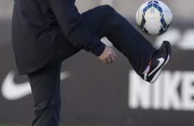 Durante o treino desta tarde no CT do Parque Ecolgico do Tiete, zona leste de So Paulo. O prximo jogo da equipe ser domingo, dia 01/06 na Arena Corinthians, vlido pela 9 rodada do Campeonato Brasileiro de 2014