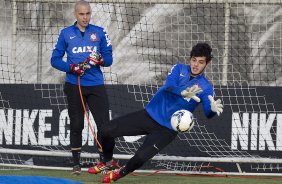 Durante o treino desta tarde no CT do Parque Ecolgico do Tiete, zona leste de So Paulo. O prximo jogo da equipe ser domingo, dia 01/06 na Arena Corinthians, vlido pela 9 rodada do Campeonato Brasileiro de 2014