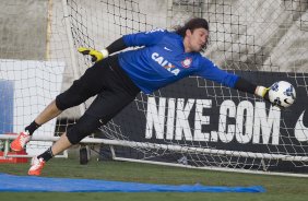 Durante o treino desta tarde no CT do Parque Ecolgico do Tiete, zona leste de So Paulo. O prximo jogo da equipe ser domingo, dia 01/06 na Arena Corinthians, vlido pela 9 rodada do Campeonato Brasileiro de 2014