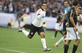 Durante a partida Corinthians x Botafogo, realizada esta tarde na Arena Corinthians, válida pela 9ª rodada do Campeonato Brasileiro de 2014