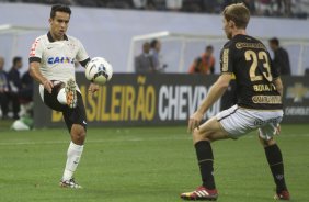 Durante a partida Corinthians x Botafogo, realizada esta tarde na Arena Corinthians, válida pela 9ª rodada do Campeonato Brasileiro de 2014
