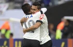 Durante a partida Corinthians x Botafogo, realizada esta tarde na Arena Corinthians, válida pela 9ª rodada do Campeonato Brasileiro de 2014