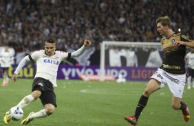 Durante a partida Corinthians x Botafogo, realizada esta tarde na Arena Corinthians, válida pela 9ª rodada do Campeonato Brasileiro de 2014
