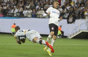 Durante a partida Corinthians x Botafogo, realizada esta tarde na Arena Corinthians, válida pela 9ª rodada do Campeonato Brasileiro de 2014
