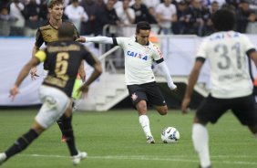 Durante a partida Corinthians x Botafogo, realizada esta tarde na Arena Corinthians, válida pela 9ª rodada do Campeonato Brasileiro de 2014