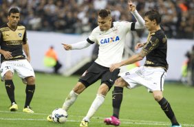 Durante a partida Corinthians x Botafogo, realizada esta tarde na Arena Corinthians, válida pela 9ª rodada do Campeonato Brasileiro de 2014