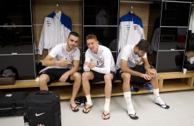 Nos vestirios antes da partida Corinthians x Botafogo, realizada esta tarde na Arena Corinthians, vlida pela 9 rodada do Campeonato Brasileiro de 2014