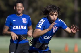 Durante o treino desta manhã no Hotel Fazenda das Amoreiras, na cidade de Extrema/MG. O time faz uma intertemporada preparando-se para o próximo jogo dia 17/07 contra o Internacional/RS, na Arena Corinthians, válido pela 10ª rodada do Campeonato Brasileiro de 2014