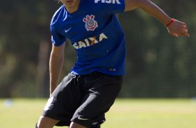 Durante o treino desta manh no Hotel Fazenda das Amoreiras, na cidade de Extrema/MG. O time faz uma intertemporada preparando-se para o prximo jogo dia 17/07 contra o Internacional/RS, na Arena Corinthians, vlido pela 10 rodada do Campeonato Brasileiro de 2014