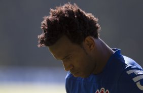 Durante o treino desta manhã no Hotel Fazenda das Amoreiras, na cidade de Extrema/MG. O time faz uma intertemporada preparando-se para o próximo jogo dia 17/07 contra o Internacional/RS, na Arena Corinthians, válido pela 10ª rodada do Campeonato Brasileiro de 2014