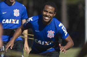 Durante o treino desta manhã no Hotel Fazenda das Amoreiras, na cidade de Extrema/MG. O time faz uma intertemporada preparando-se para o próximo jogo dia 17/07 contra o Internacional/RS, na Arena Corinthians, válido pela 10ª rodada do Campeonato Brasileiro de 2014