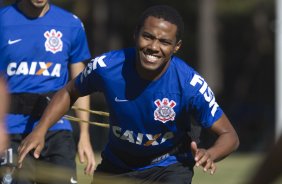 Durante o treino desta manh no Hotel Fazenda das Amoreiras, na cidade de Extrema/MG. O time faz uma intertemporada preparando-se para o prximo jogo dia 17/07 contra o Internacional/RS, na Arena Corinthians, vlido pela 10 rodada do Campeonato Brasileiro de 2014