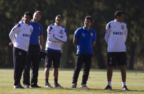 Durante o treino desta manh no Hotel Fazenda das Amoreiras, na cidade de Extrema/MG. O time faz uma intertemporada preparando-se para o prximo jogo dia 17/07 contra o Internacional/RS, na Arena Corinthians, vlido pela 10 rodada do Campeonato Brasileiro de 2014