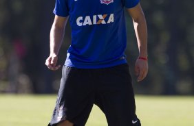 Durante o treino desta manh no Hotel Fazenda das Amoreiras, na cidade de Extrema/MG. O time faz uma intertemporada preparando-se para o prximo jogo dia 17/07 contra o Internacional/RS, na Arena Corinthians, vlido pela 10 rodada do Campeonato Brasileiro de 2014