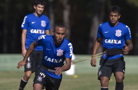 Durante o treino desta manhã no Hotel Fazenda das Amoreiras, na cidade de Extrema/MG. O time faz uma intertemporada preparando-se para o próximo jogo dia 17/07 contra o Internacional/RS, na Arena Corinthians, válido pela 10ª rodada do Campeonato Brasileiro de 2014