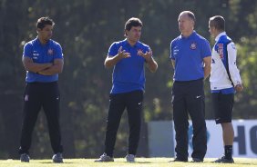 Durante o treino desta manh no Hotel Fazenda das Amoreiras, na cidade de Extrema/MG. O time faz uma intertemporada preparando-se para o prximo jogo dia 17/07 contra o Internacional/RS, na Arena Corinthians, vlido pela 10 rodada do Campeonato Brasileiro de 2014