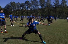Durante o treino desta manhã no Hotel Fazenda das Amoreiras, na cidade de Extrema/MG. O time faz uma intertemporada preparando-se para o próximo jogo dia 17/07 contra o Internacional/RS, na Arena Corinthians, válido pela 10ª rodada do Campeonato Brasileiro de 2014