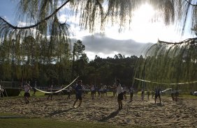 Durante o treino desta tarde no Hotel Fazenda das Amoreiras na cidade de Extrema/MG. O time faz uma intertemporada preparando-se para o prximo jogo dia 17/07 contra o Internacional/RS, na Arena Corinthians, vlido pela 10 rodada do Campeonato Brasileiro de 2014