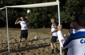 Durante o treino desta tarde no Hotel Fazenda das Amoreiras na cidade de Extrema/MG. O time faz uma intertemporada preparando-se para o prximo jogo dia 17/07 contra o Internacional/RS, na Arena Corinthians, vlido pela 10 rodada do Campeonato Brasileiro de 2014