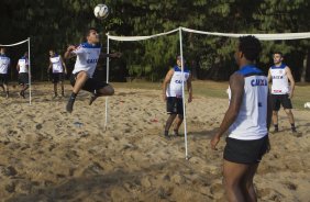 Durante o treino desta tarde no Hotel Fazenda das Amoreiras na cidade de Extrema/MG. O time faz uma intertemporada preparando-se para o prximo jogo dia 17/07 contra o Internacional/RS, na Arena Corinthians, vlido pela 10 rodada do Campeonato Brasileiro de 2014